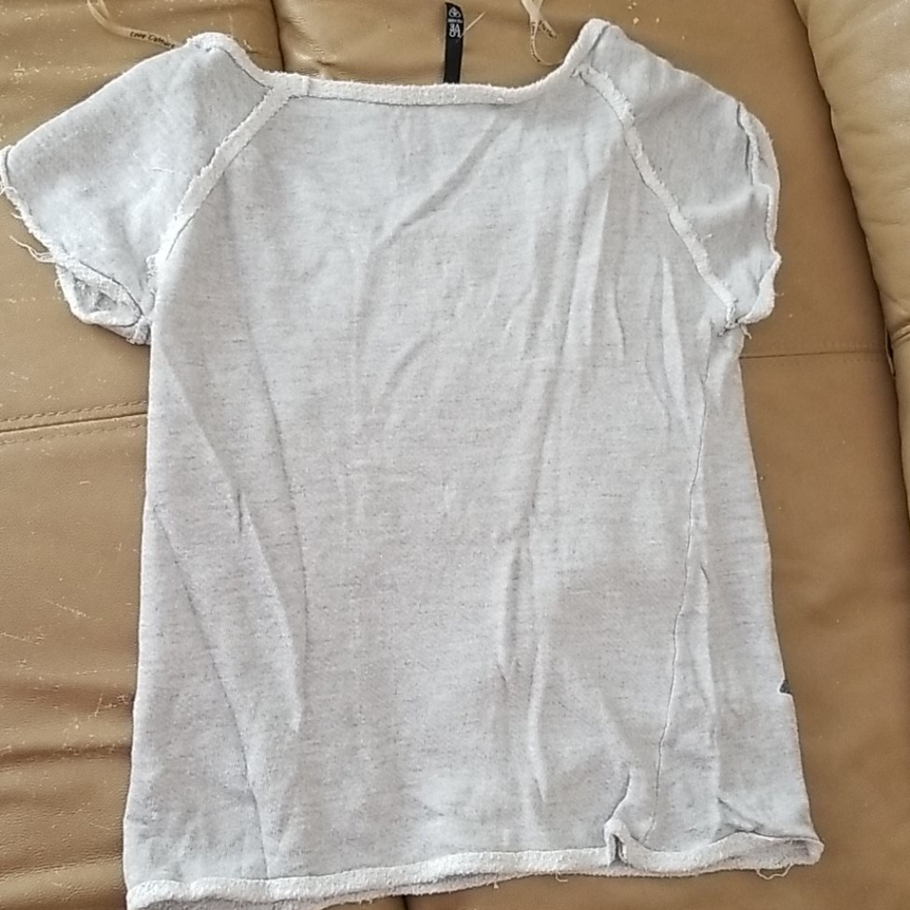 2for$16 Girls  grey shirt size 12 - Picture 2 of 2
